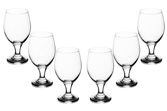 Water Glasses 14 Ounce - Goblets for Formal or Casual Meals Wine, Cocktail, Sangria, Aperol Spritz - Crystal-Clear Glassware Set for Tea Parties or Casual Drinks - Hosting Essentials