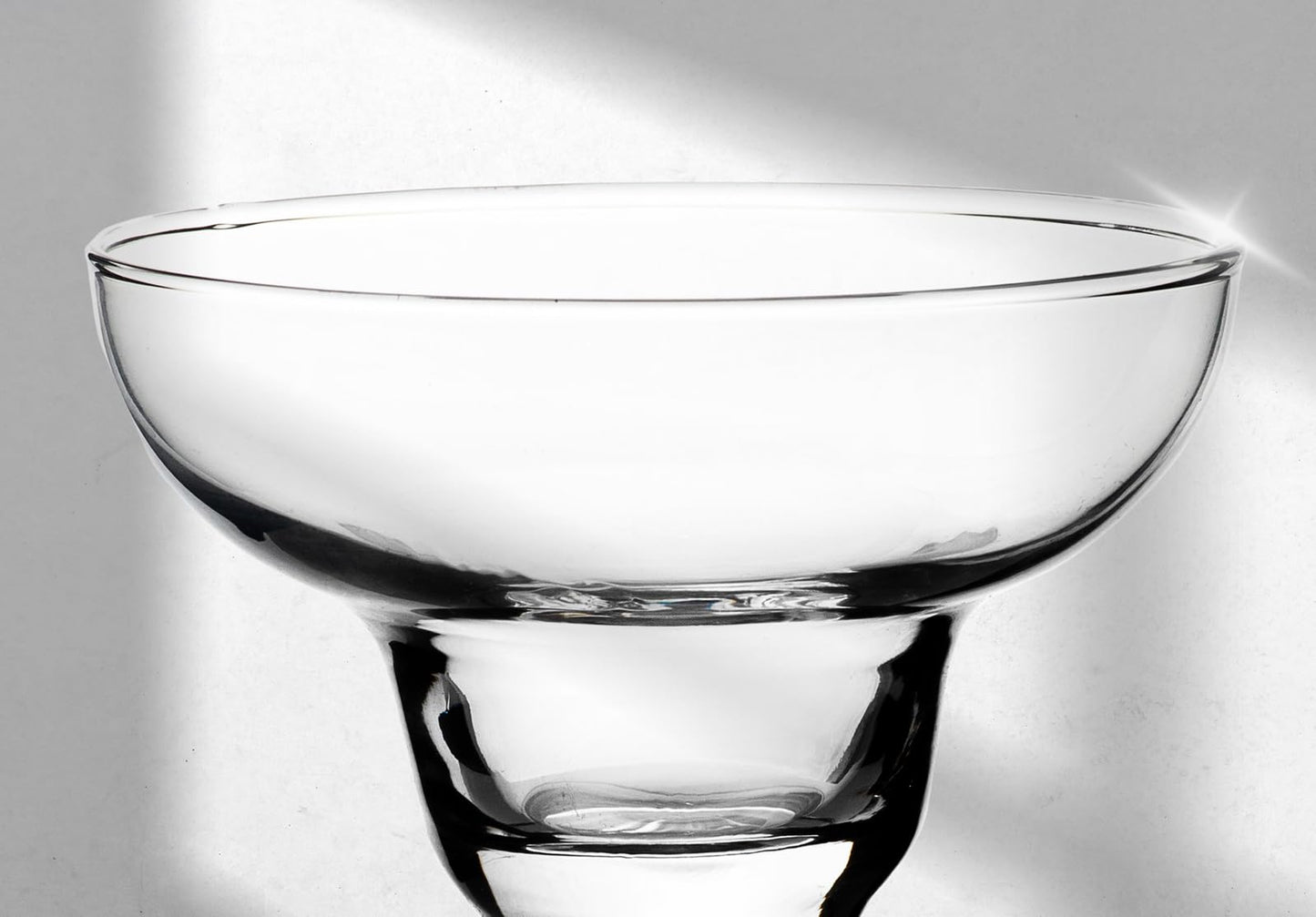 Glass Dessert Bowls - 10 oz Footed Clear Mini Glass Bowls for Ice Cream, Snacks, Trifles and Pudding - Elegant Small Serving Dishes