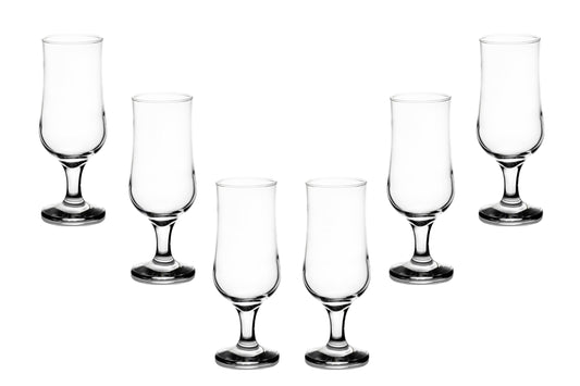 GIFTS PLAZA Champagne Flutes - 13 Ounce Clear Stemmed Vintage Crystal Glassware - Perfect Drinking Glasses for Wine, Cocktails, Martini, Margarita, and Bar Set Essentials