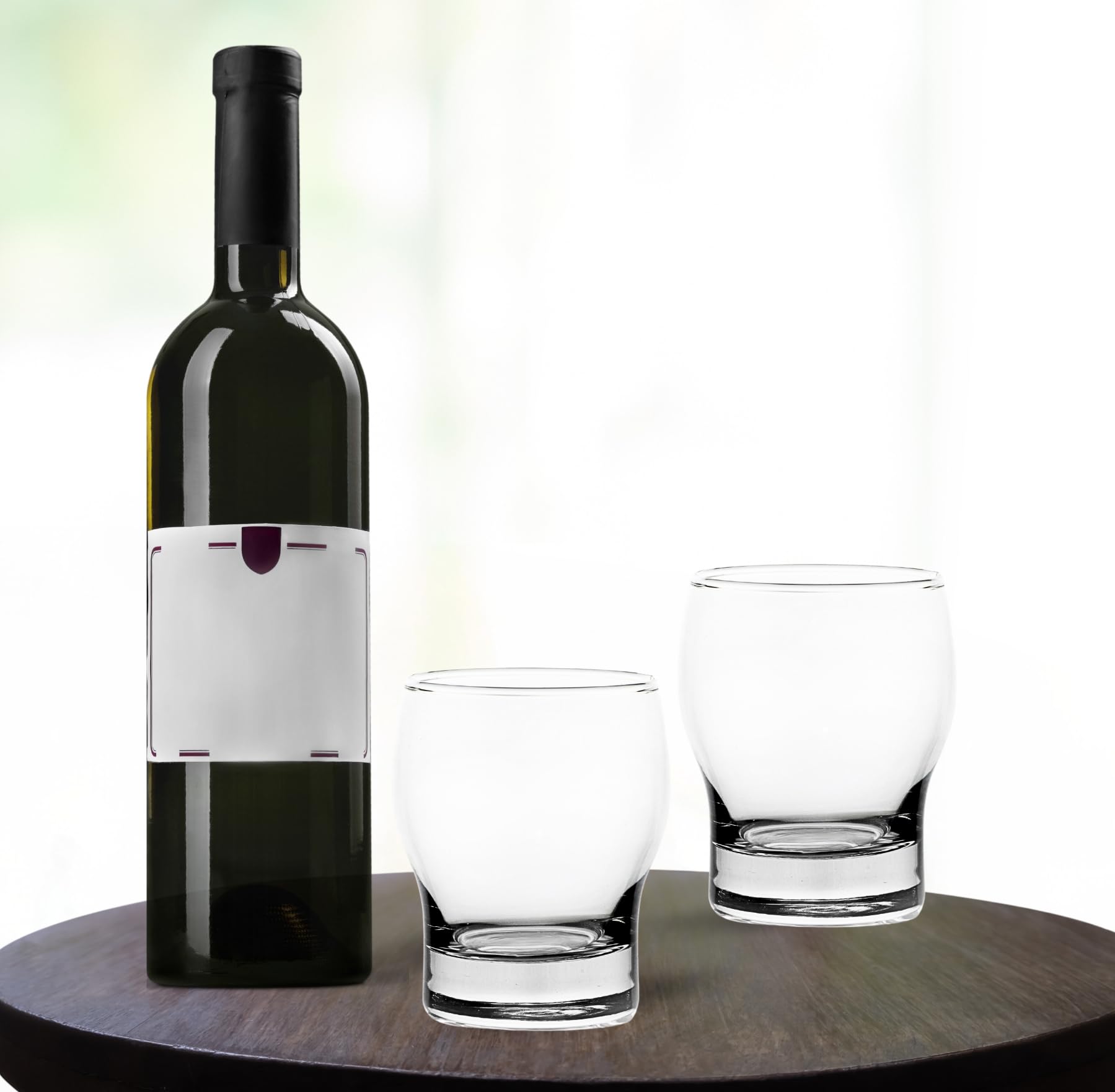 Heavy Base Rocks Glasses – 13 oz, Set