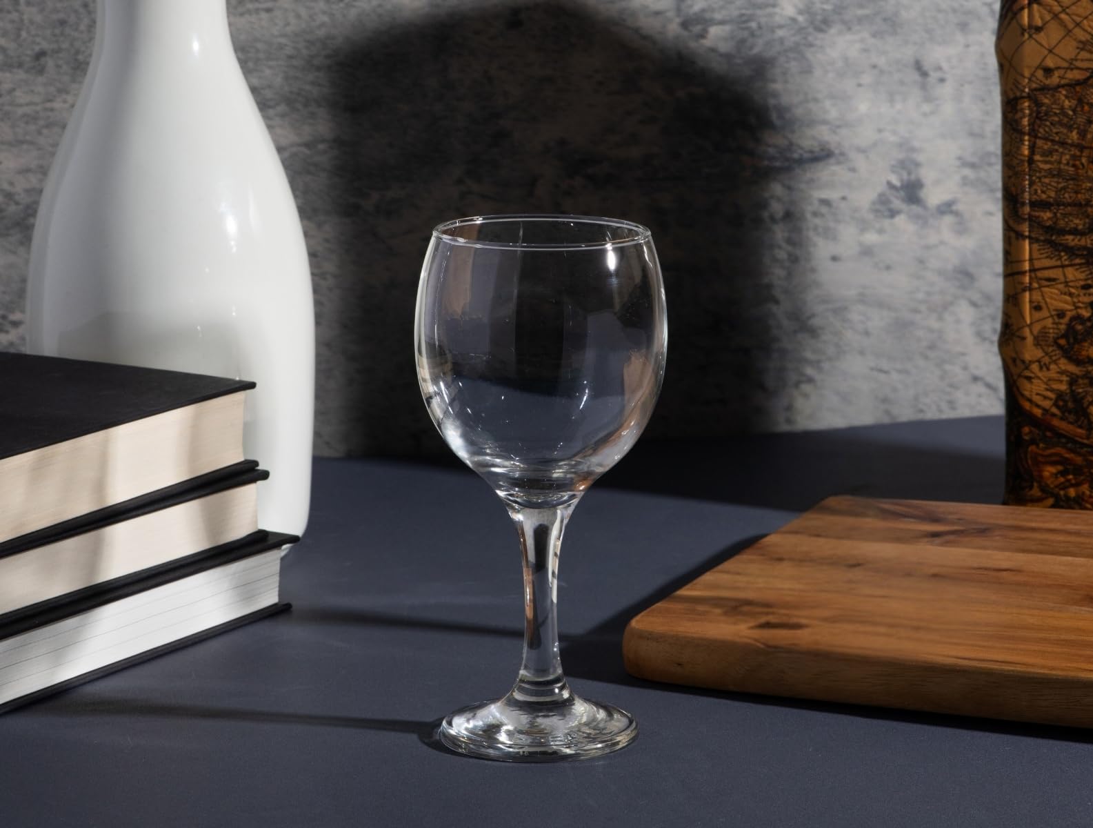 Goblet Glasses - 10 Ounce Clear Glasses with Stem -  Modern Glassware for Cocktails, Martini, Margarita, Champagne and More - Drinking Glass for Home, Kitchen and Bar