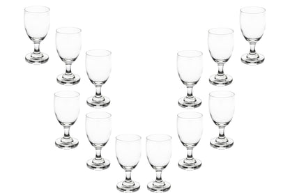 Water Glasses – 10 Ounce Modern Cocktail Goblets, Perfect Drinking Glasses for Wine, Cocktails and More – Elegant Glassware for Parties and Daily Use