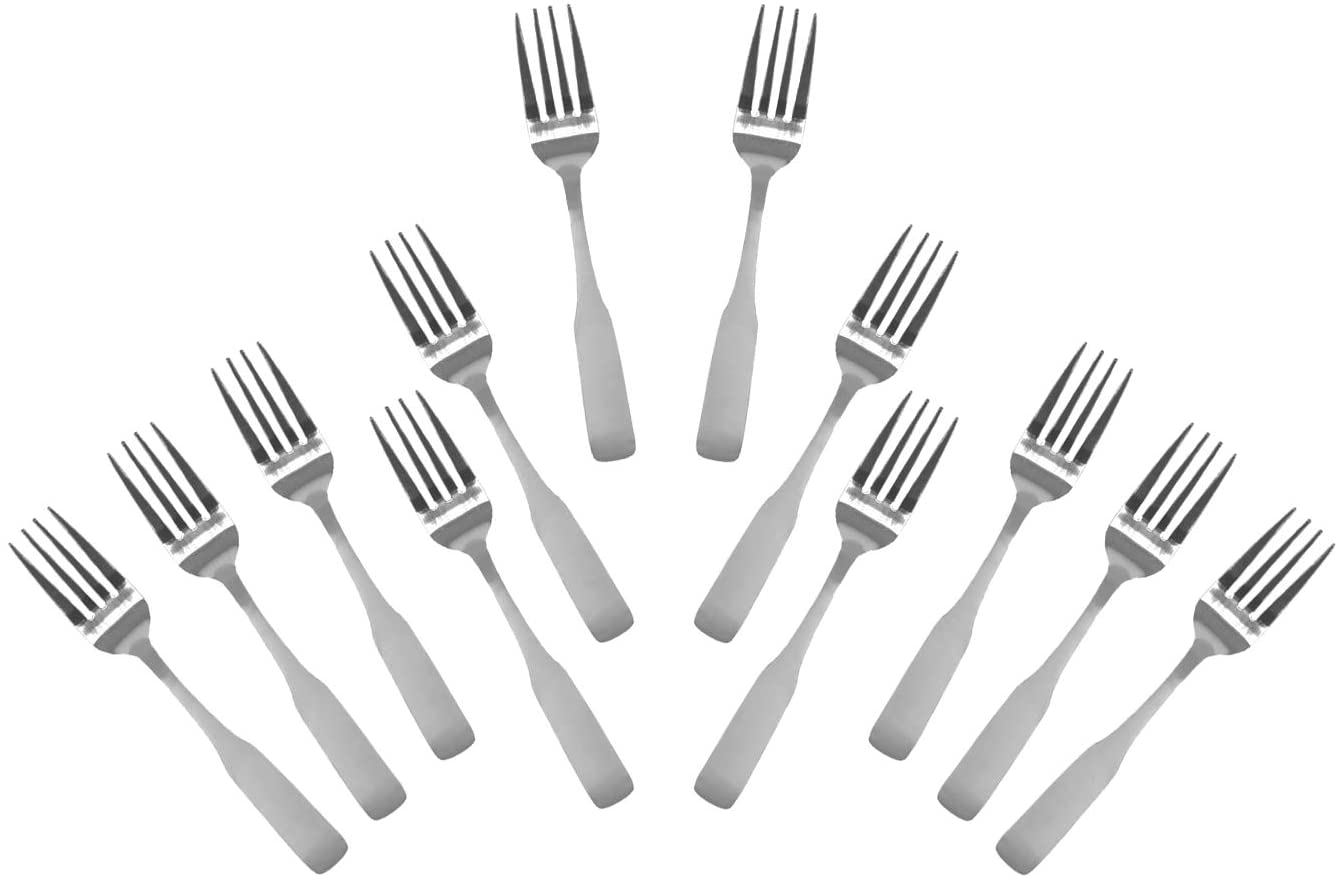 Stainless Steel Flatware Set - Esquire Series with Specialty Utensils, 12pc.