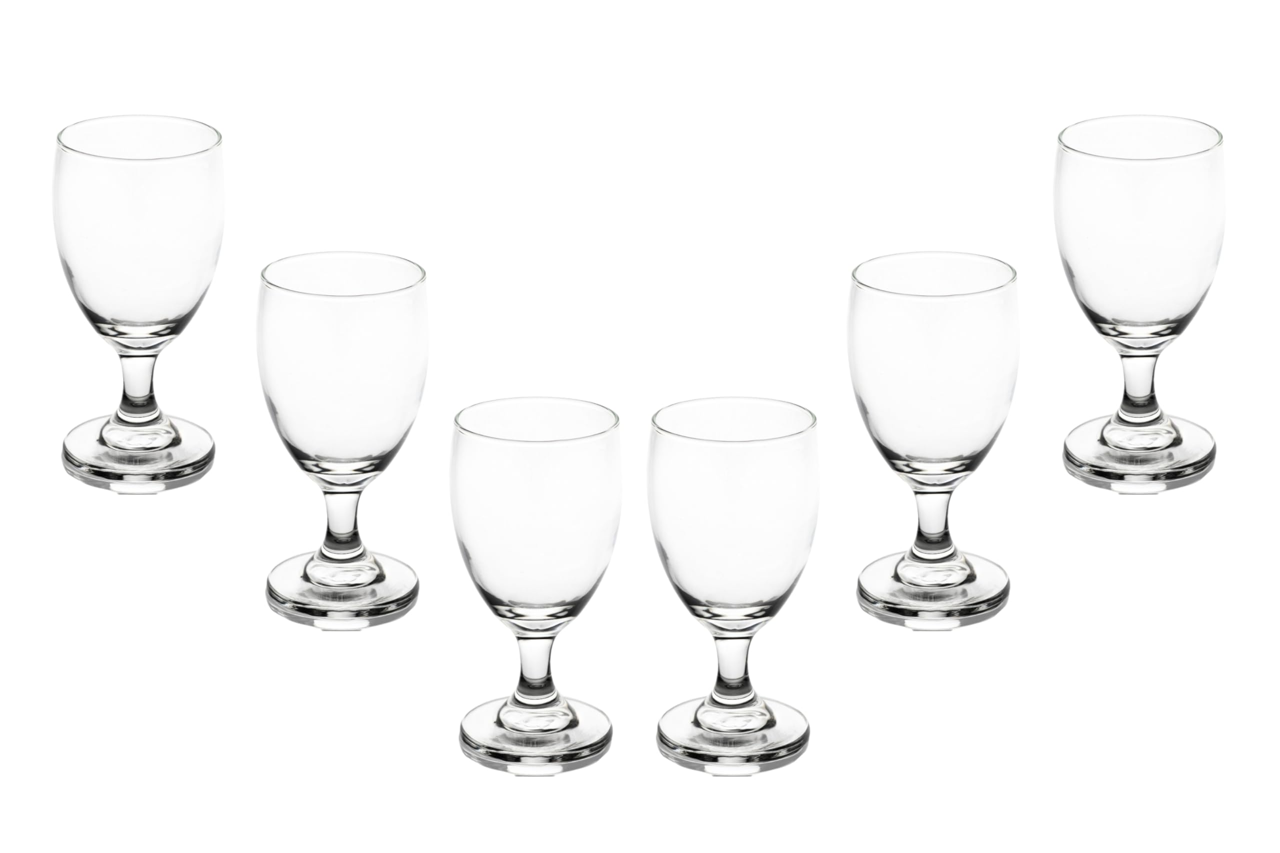 Water Glasses – 10 Ounce Modern Cocktail Goblets, Perfect Drinking Glasses for Wine, Cocktails and More – Elegant Glassware for Parties and Daily Use