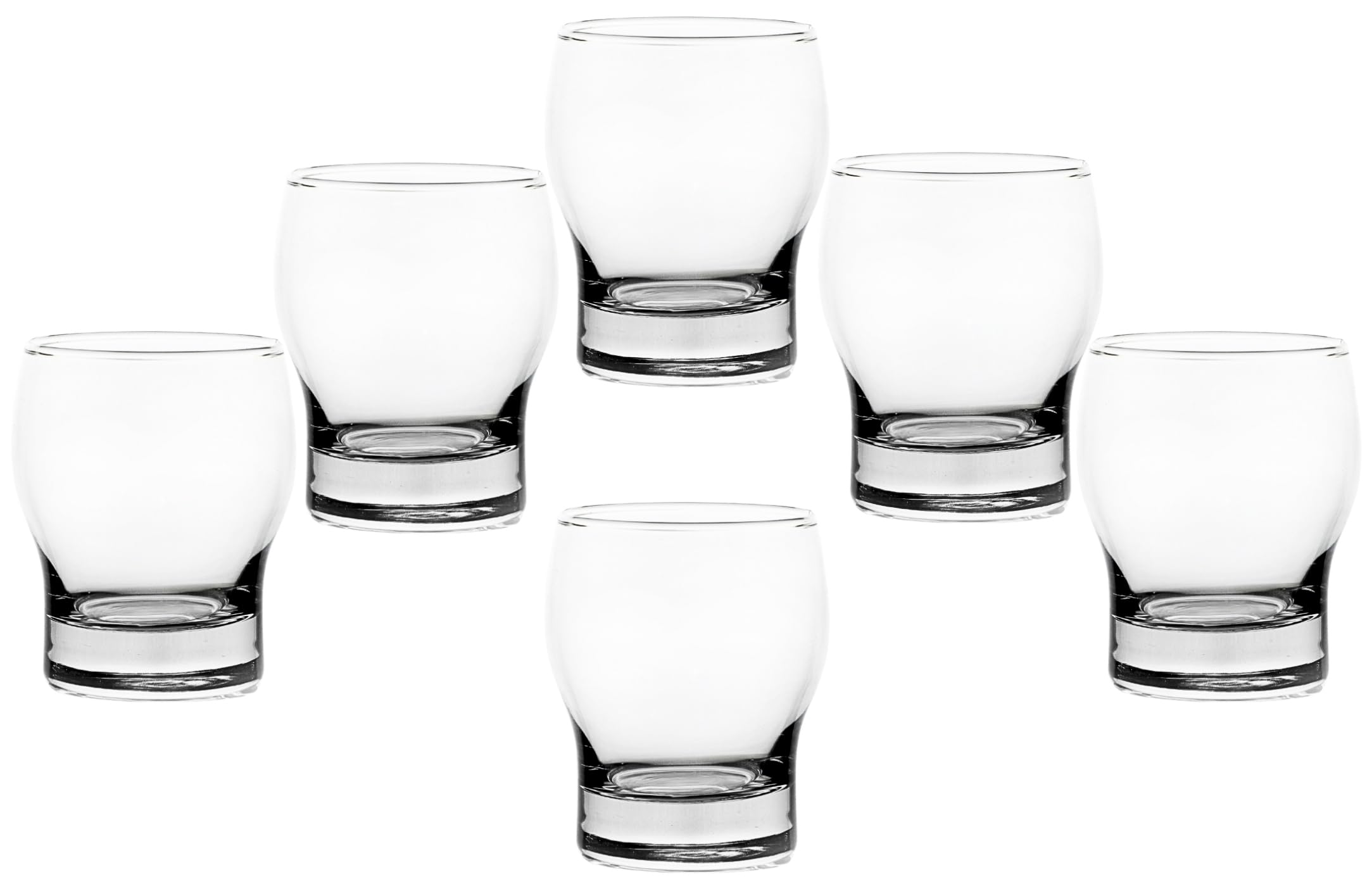 Rocks Glasses 13 Ounce, Heavy Base DOF Glassware - Elegant Old Fashioned Drinkware for Whiskey, Cocktails, Cognac, Vodka - Gifts for Him or Her