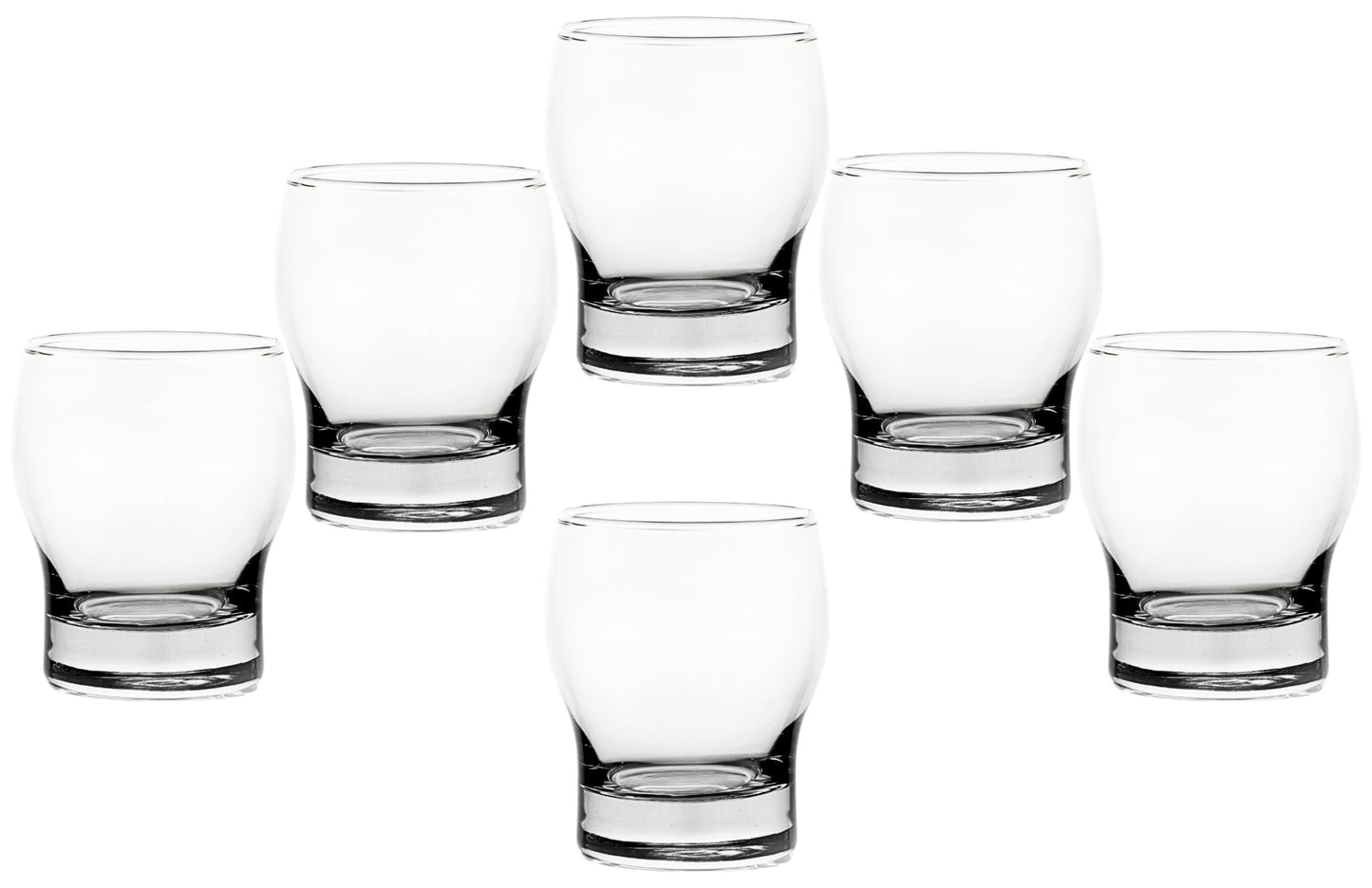 Rocks Glasses 13 Ounce, Heavy Base DOF Glassware - Elegant Old Fashioned Drinkware for Whiskey, Cocktails, Cognac, Vodka - Gifts for Him or Her
