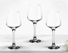 GIFTS PLAZA Elegant Wine Glasses 14 oz - Set of 4 Crystal Clear Drinking Glass with Stem - Suitable for Red and White Wine, Water, Juice and Drinks - Gift for Him or Her (4)