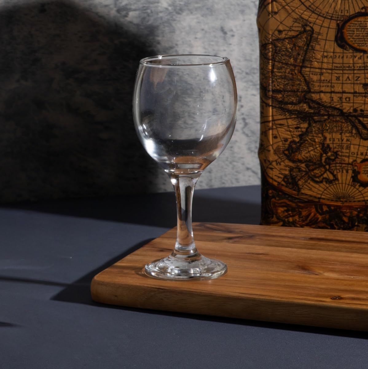 Goblet Glasses - 10 Ounce Clear Glasses with Stem -  Modern Glassware for Cocktails, Martini, Margarita, Champagne and More - Drinking Glass for Home, Kitchen and Bar