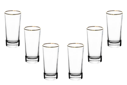 Highball Glasses - 10 Ounce Water and Tea Glassware for Juice, Whiskey, Wine, Cocktails, and More - Crystal Clear Versatile Stemless Drinking Glasses for Everyone