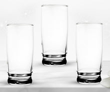 GIFTS PLAZA Drinking Glasses Set of 4 ? 15.5 Ounce Crystal Clear Glass ? Elegant Drinkware for Water, Beer, Juice and Beverages ? Dishwasher Safe and Ideal for Everyday Use (4)