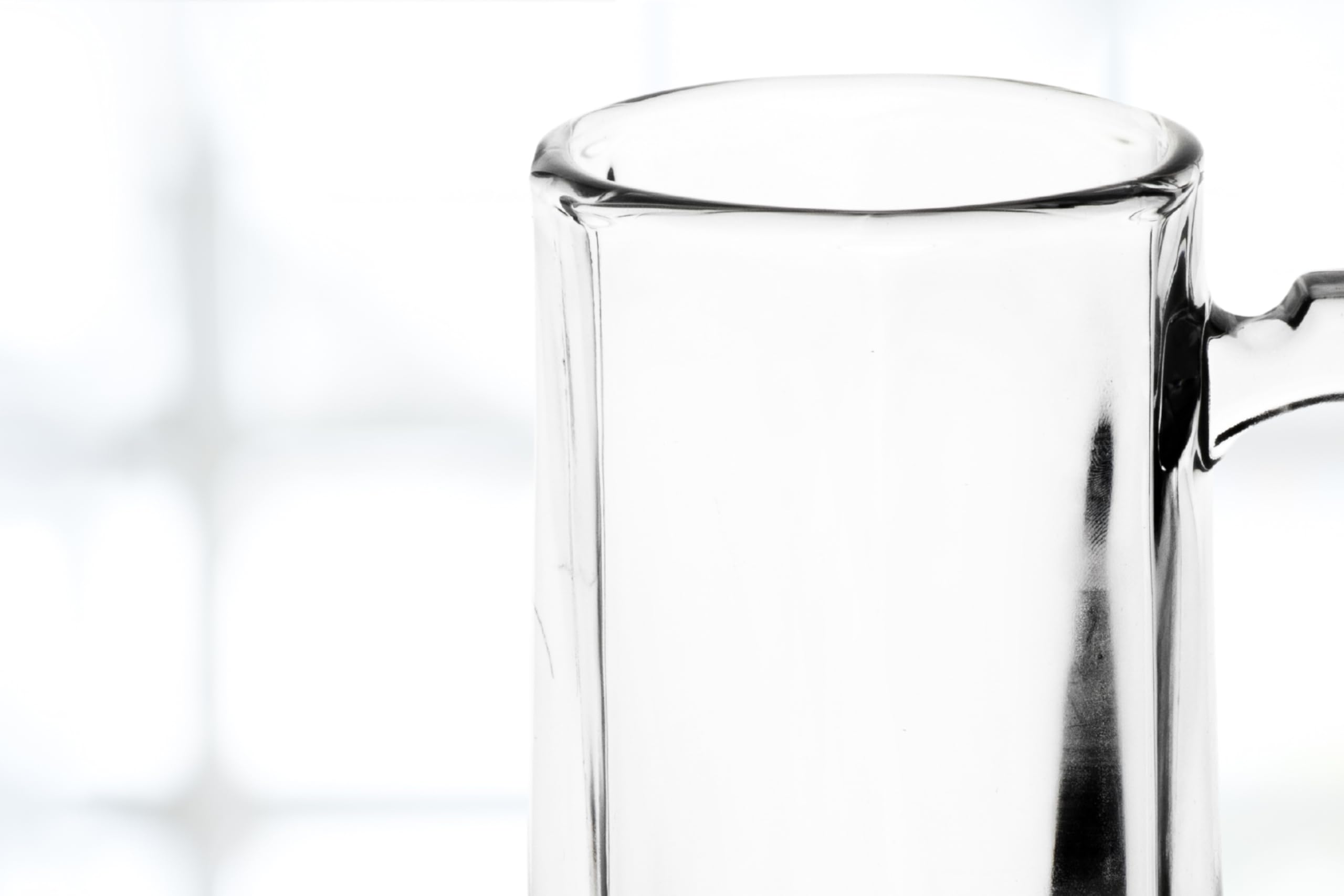 Beer Glasses -14 Ounce Beer Mugs for American and Scottish Ales, Mug Root Beer, Clear Glassware, Modern Glass Mugs with Handles, Ideal for Bar Sets and Tankards