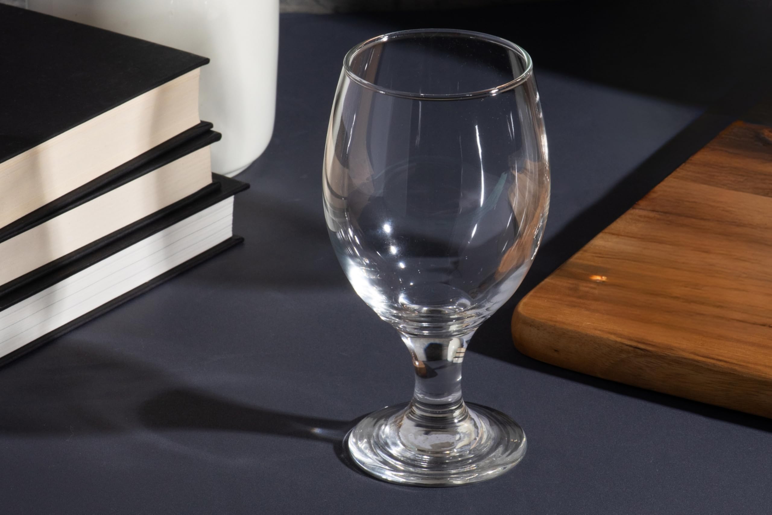 Water Glasses 14 Ounce - Goblets for Formal or Casual Meals Wine, Cocktail, Sangria, Aperol Spritz - Crystal-Clear Glassware Set for Tea Parties or Casual Drinks - Hosting Essentials