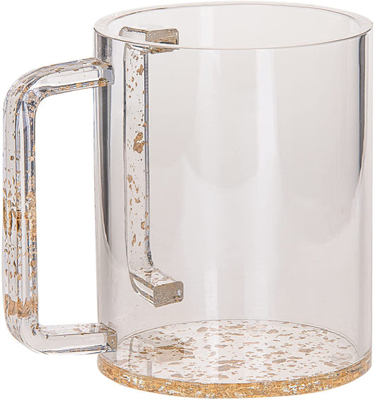 Judaica Negel Vasser Clear Dual Handle Wash Cup