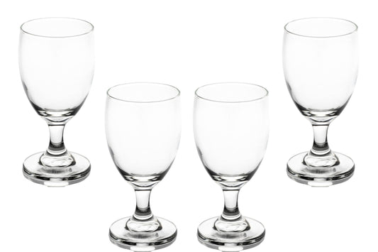Water Glasses – 10 Ounce Modern Cocktail Goblets, Perfect Drinking Glasses for Wine, Cocktails and More – Elegant Glassware for Parties and Daily Use