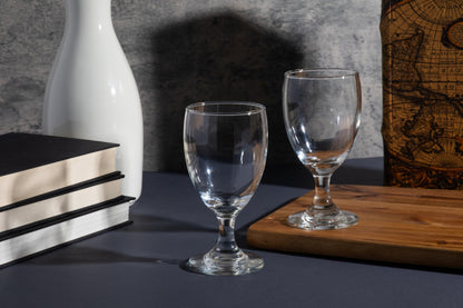 Water Glasses – 10 Ounce Modern Cocktail Goblets, Perfect Drinking Glasses for Wine, Cocktails and More – Elegant Glassware for Parties and Daily Use