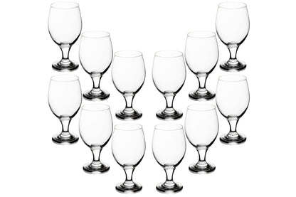 Water Glasses 14 Ounce - Goblets for Formal or Casual Meals Wine, Cocktail, Sangria, Aperol Spritz - Crystal-Clear Glassware Set for Tea Parties or Casual Drinks - Hosting Essentials