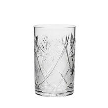 Russian Cut Crystal Glasses 8 oz for Metal Glass Holder Podstakannik Tea, Coffee