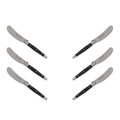 GIFTS PLAZA Mini Spreader Stainless Steel Knives - 6 Piece, Butter Knife Spreader Cutlery Set - Ideal for Kitchen Use