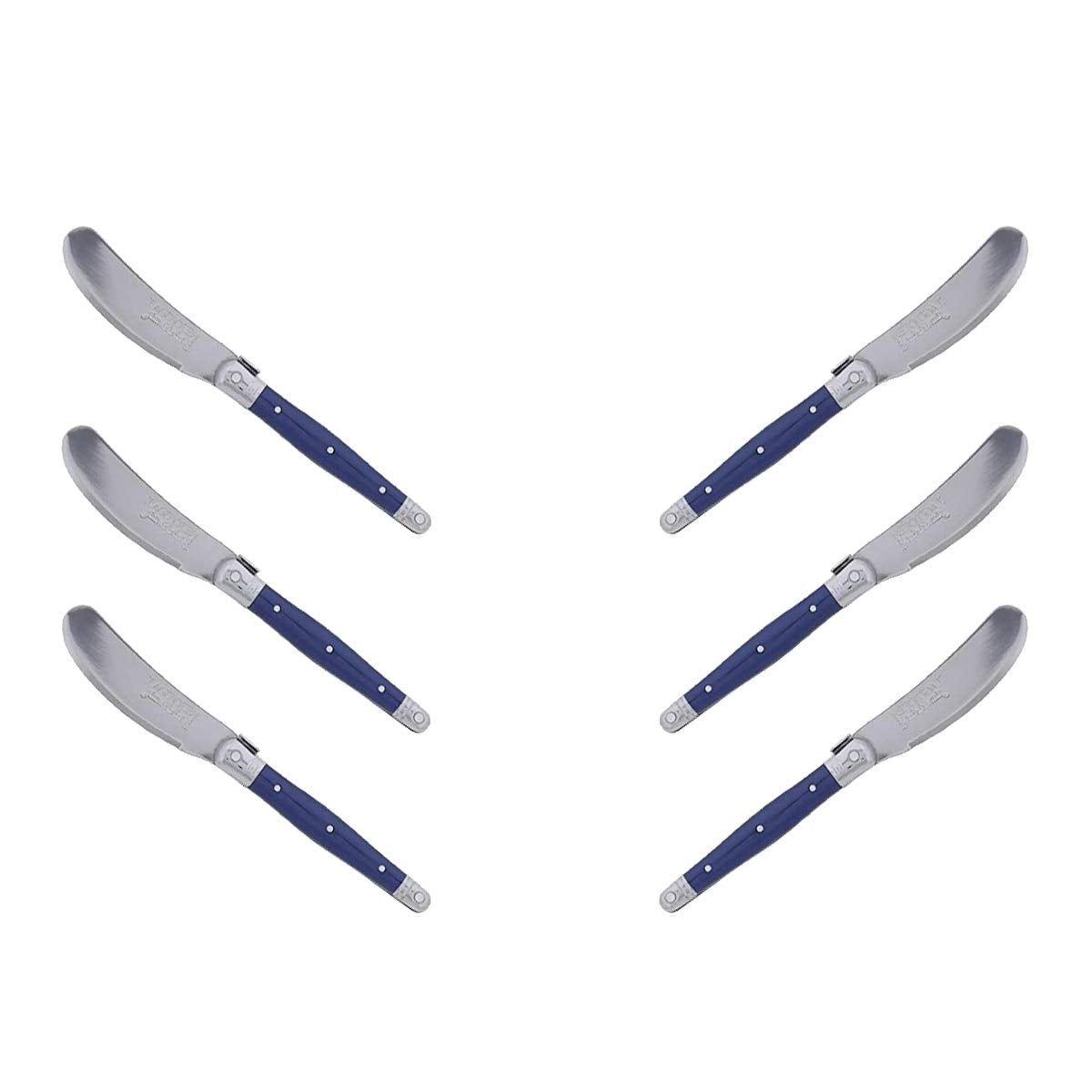 GIFTS PLAZA Mini Spreader Stainless Steel Knives - 6 Piece, Butter Knife Spreader Cutlery Set - Ideal for Kitchen Use