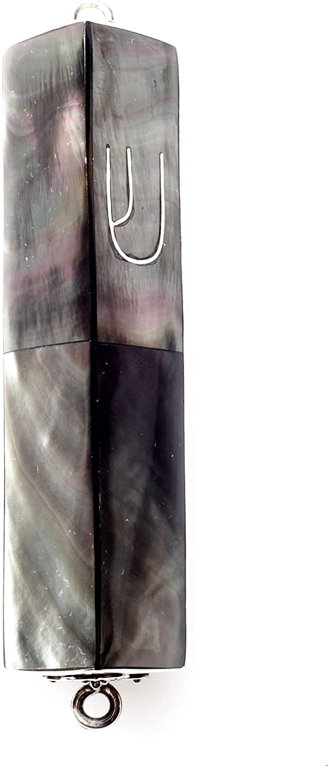 Handcrafted Sterling Silver Mezuzah Case - 3 Inch