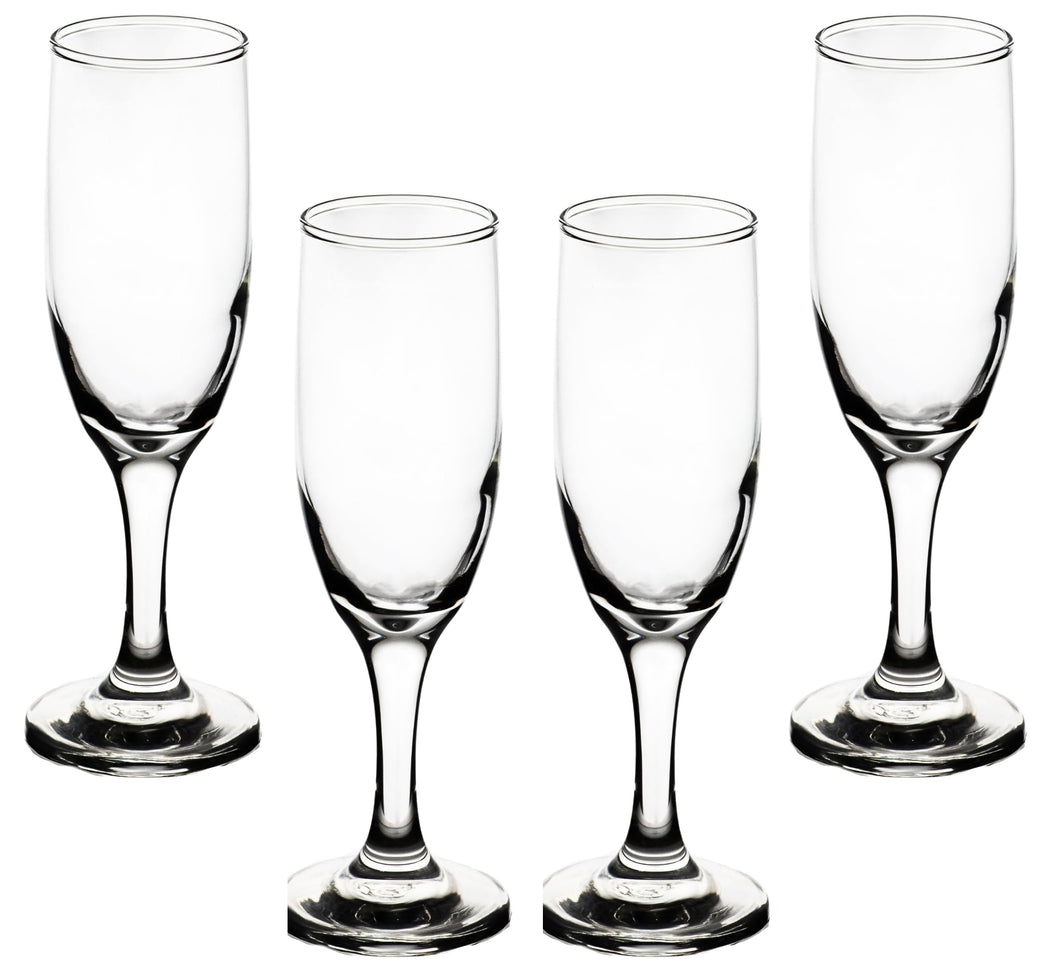 Flute wine glass