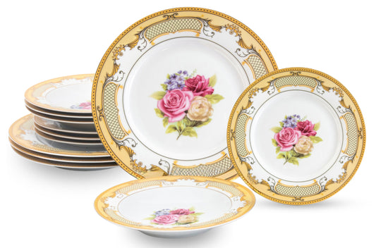 Dinnerware set dinner plates 