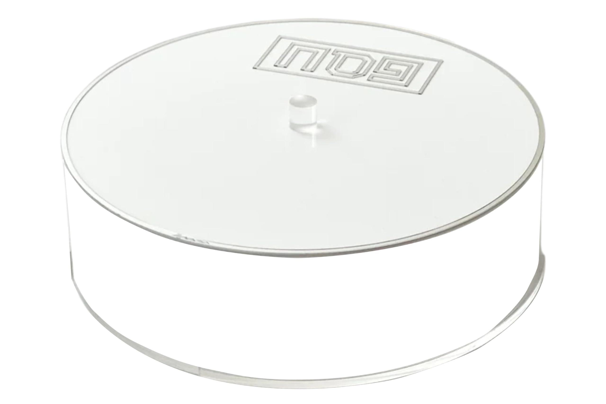 Elegant Lucite Matzah Box with Mirror Design - Passover Table Centerpiece Matzah Box with Silver Accent - Stylish Storage for Matzo Crackers - Jewish Festival Decor (Silver)