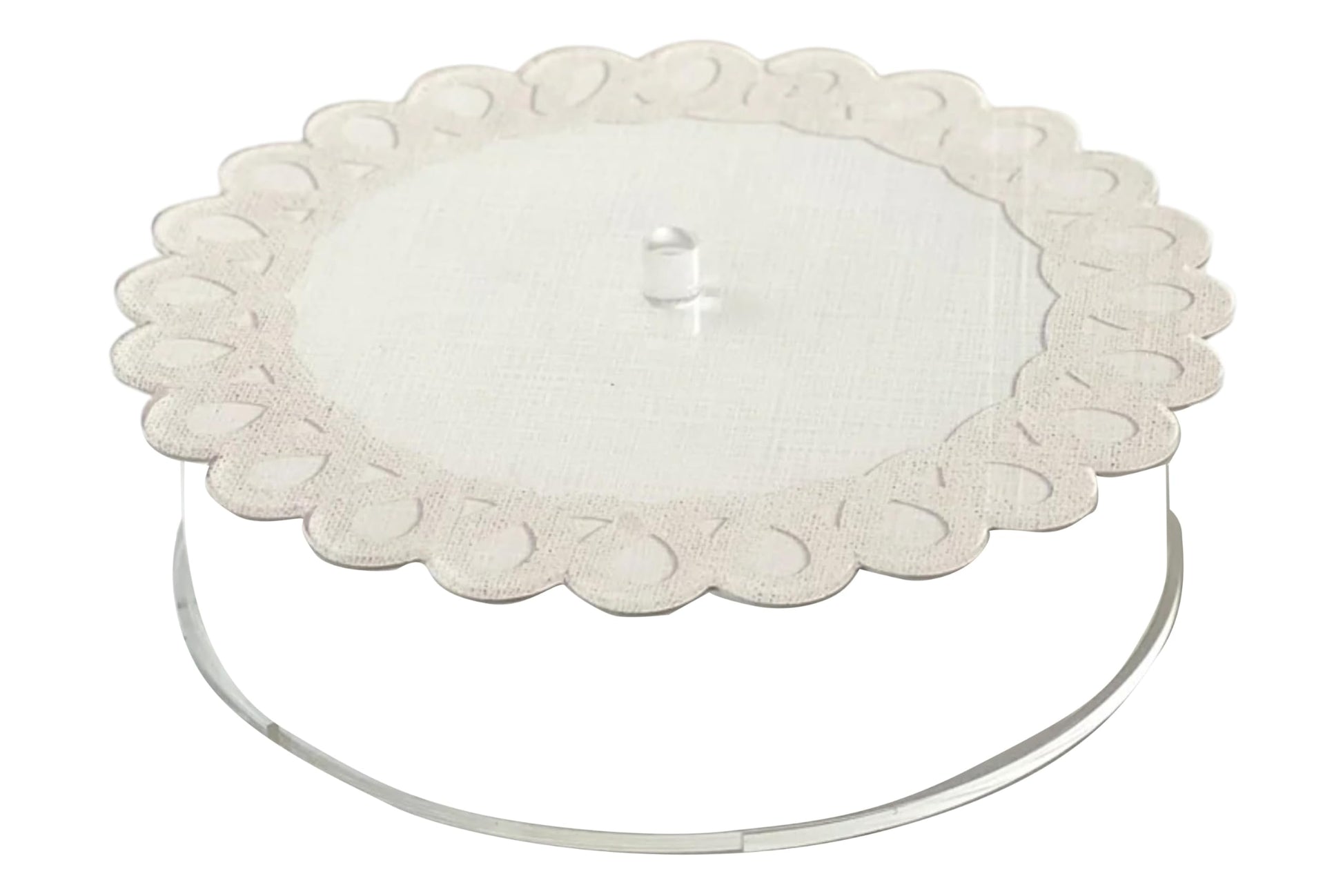 GIFTS PLAZA Elegant Matzah Box for Passover ? Scalloped Edge Matzo Storage - Seder Table Decor, Kosher for Passover, Jewish Gift and Dining Table Centerpiece