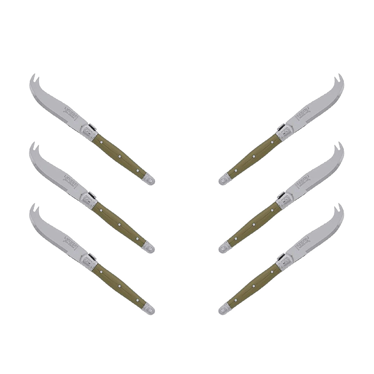 Laguiole 6 inch 'Mini' Cheese Knife - Stainless Steel, 6pc.