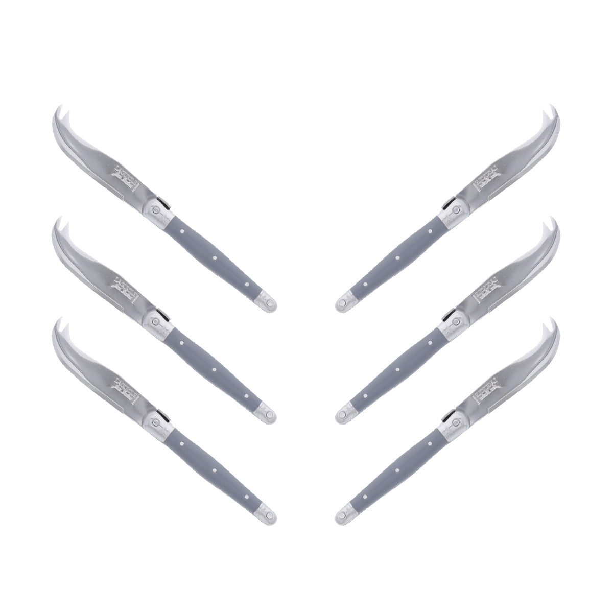 Laguiole 6 inch 'Mini' Cheese Knife - Stainless Steel, 6pc.