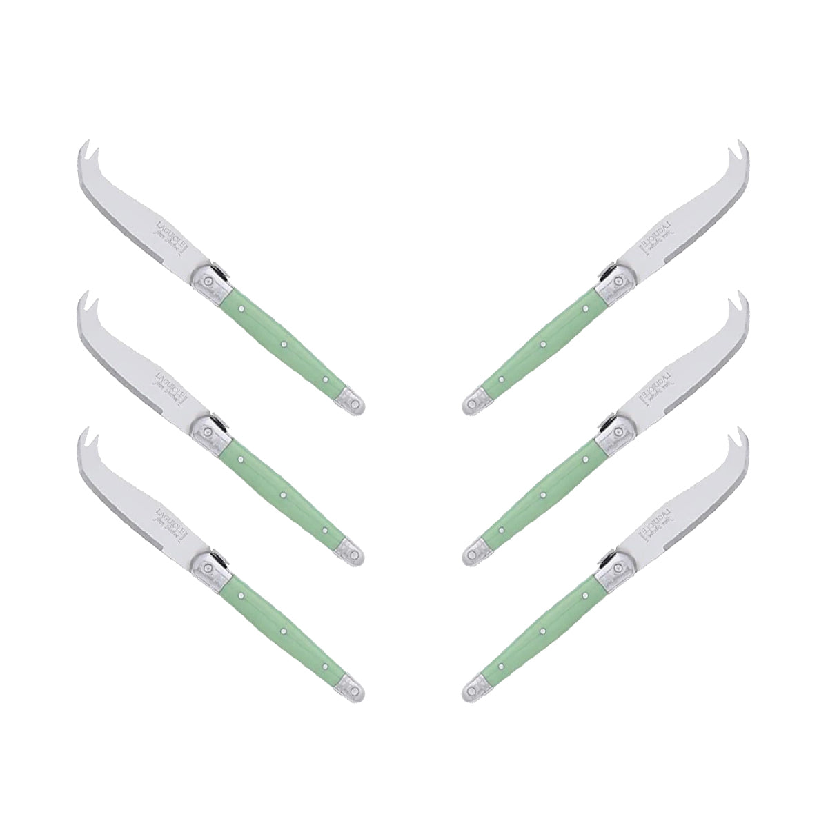 Laguiole 6 inch 'Mini' Cheese Knife - Stainless Steel, 6pc.