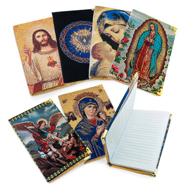 (D) Tapestry  Prayer Journal, Inspirational Icon Notepad, Compact 5 1/2