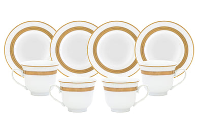 Tea set cups saucers