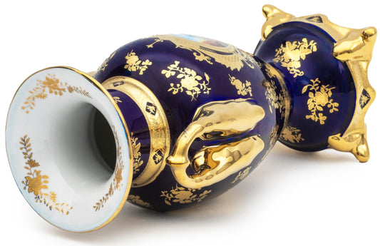 Porcelain ceramic flower vase