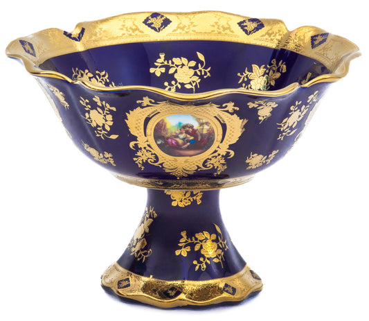 Porcelain ceramic fruit bowl