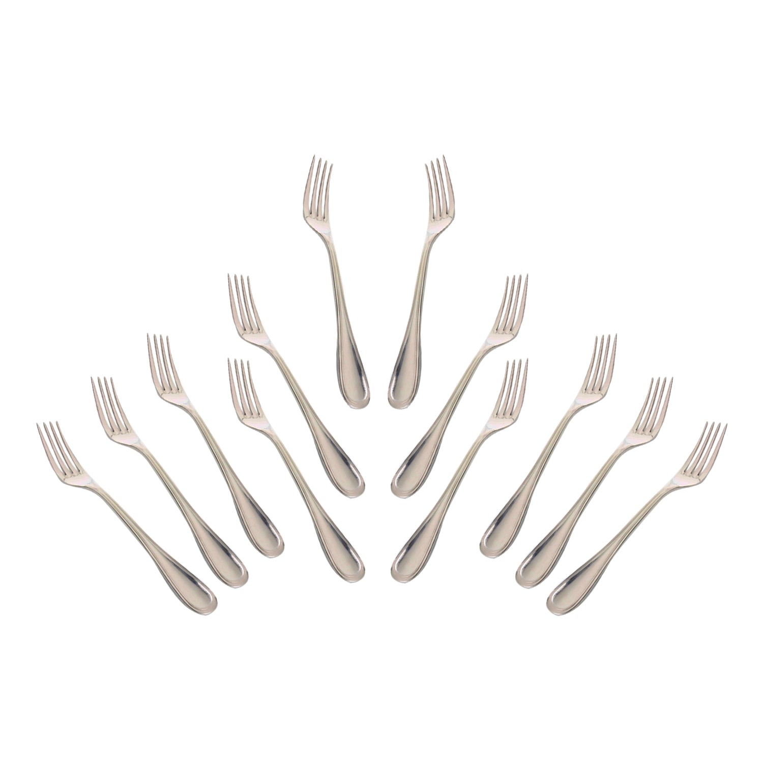 Stainless Steel Flatware, Set of 12 - Atlantic Series