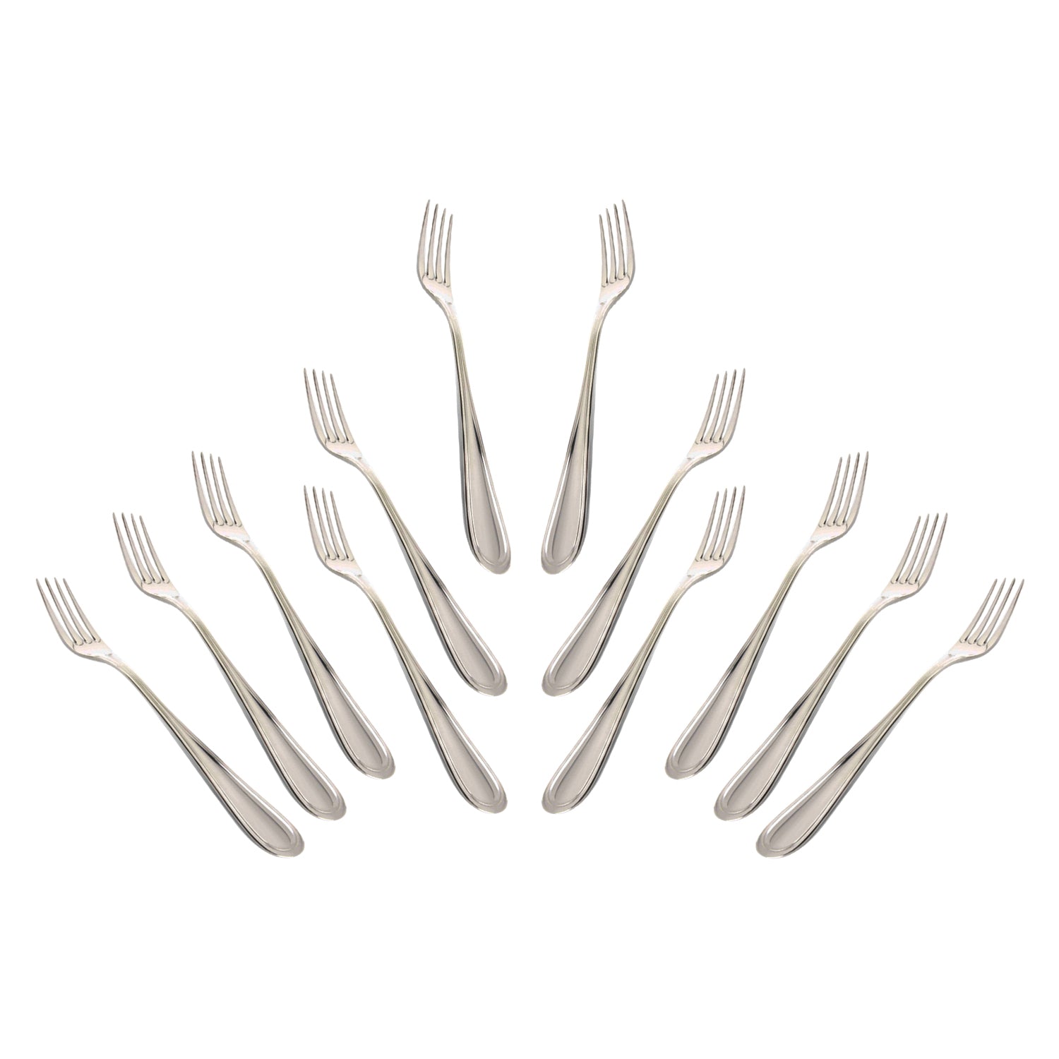 Stainless Steel Flatware, Set of 12 - 'Atlantic' Specialty Utensils