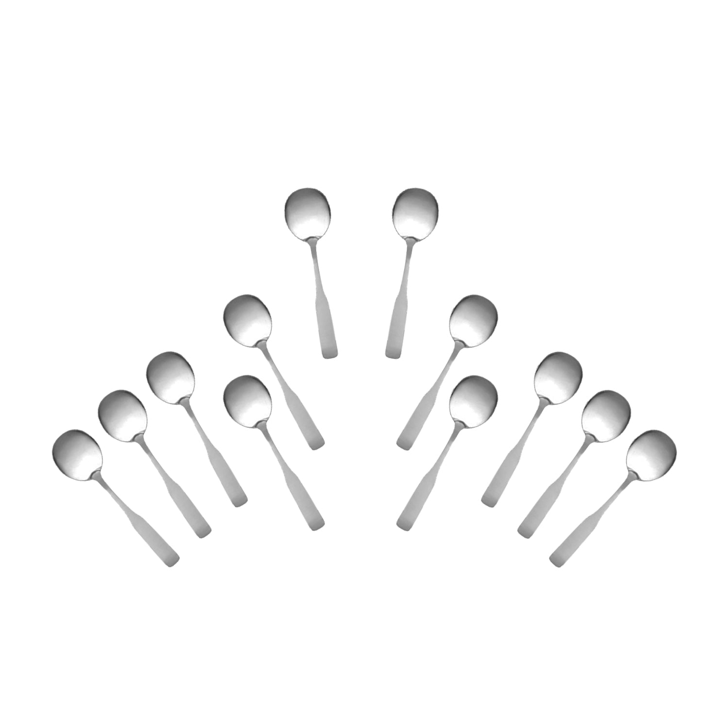 Stainless Steel Flatware Set - Esquire Series with Specialty Utensils, 12pc.