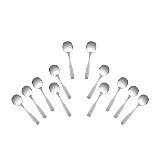 Stainless Steel Flatware Set - Esquire Series with Specialty Utensils, 12pc.