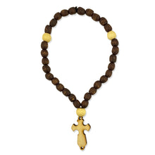 (D) Handcrafted Wooden Prayer Beads: Premium Quality Meditation Rosary for Spiritual Serenity (4 Styles)