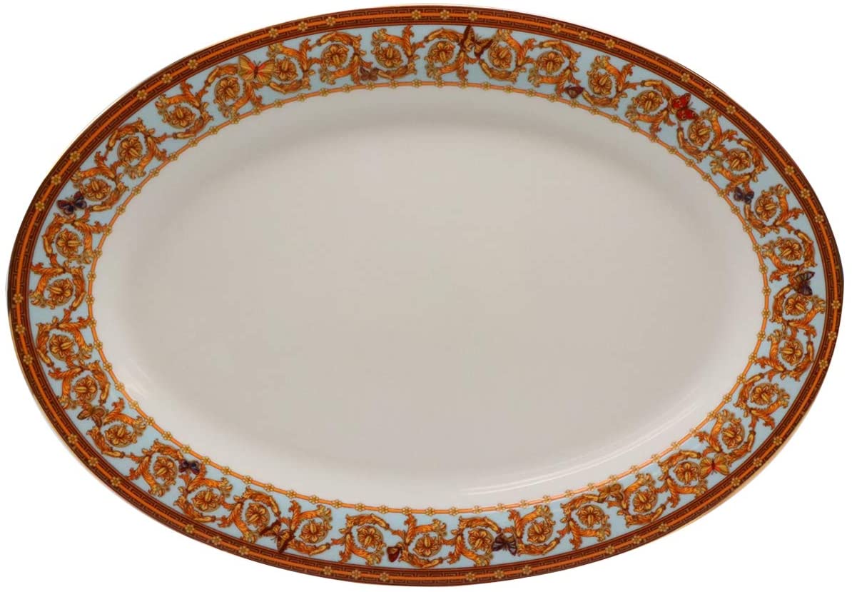 Royalty Porcelain 58 Pc Luxury Banquet Dinner Set, Premium Bone China