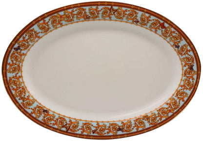 Royalty Porcelain 58 Pc Luxury Banquet Dinner Set, Premium Bone China