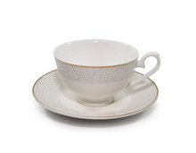 Royalty Porcelain 20-pc Dinnerware Set, 24K Gold-Plated Fine Porcelain, Premium Dinnerware Service for 4