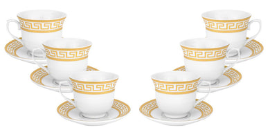 Tea set cups saucers