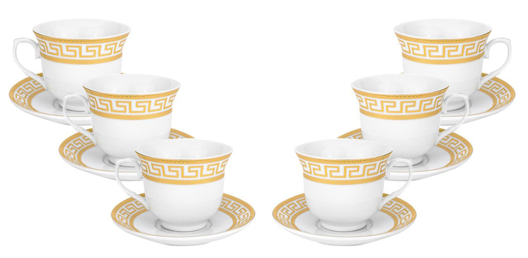 Tea set cups saucers