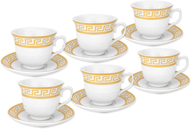 Tea set cups saucers