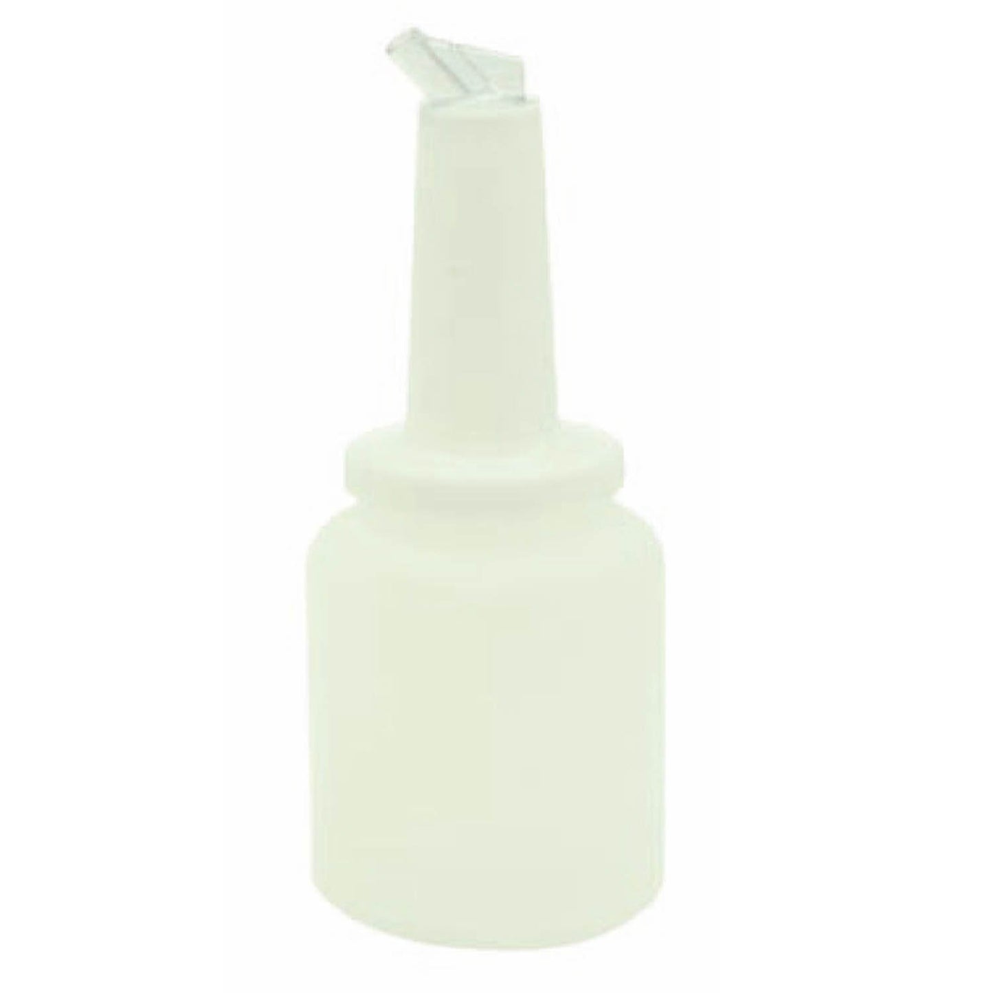 2 Quart Storer and Pourer White Bottle for Alcohol or Juice With Multiple Accent Color Choices Set of 1, 2, or 12 Pieces