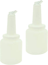 2 Quart Storer and Pourer White Bottle for Alcohol or Juice With Multiple Accent Color Choices Set of 1, 2, or 12 Pieces