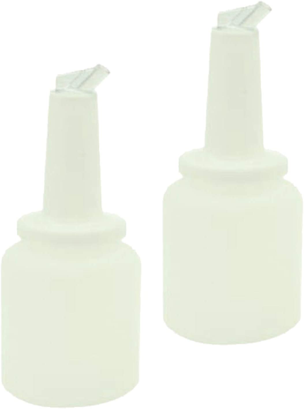 2 Quart Storer and Pourer White Bottle for Alcohol or Juice With Multi