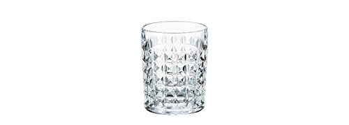 Bohemian Crystal "Diamond" 6-pc Old-Fashioned 8 Oz Tumblers, Lead Free
